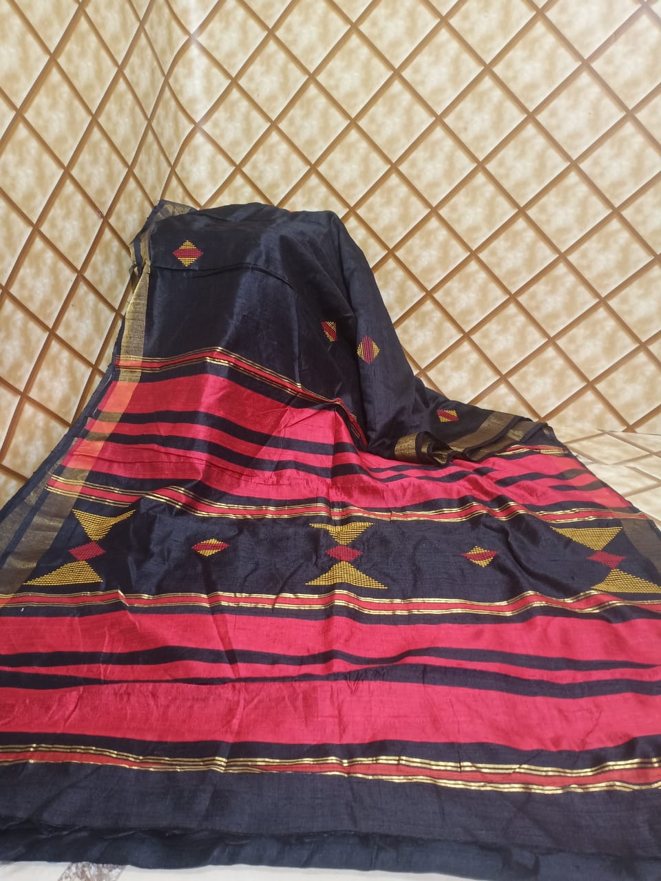Tussar dupion silk Saree SILK ZONE