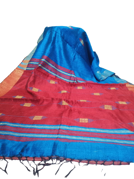 Tussar dupion silk Saree SILK ZONE