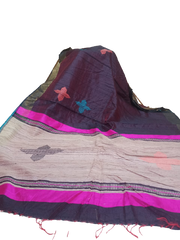 Tussar dupion silk Saree SILK ZONE