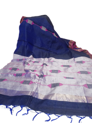 Tussar dupion silk  Saree SILK ZONE