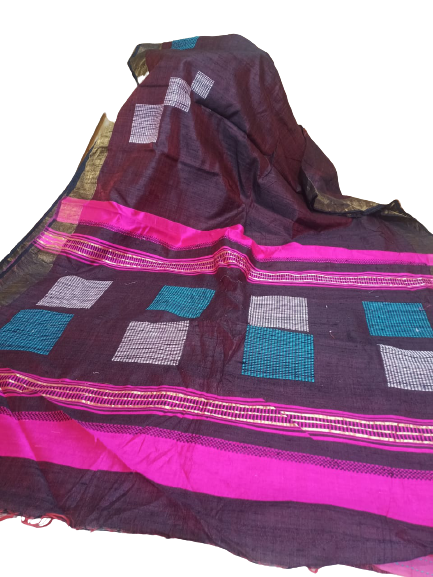 Tussar dupion silk saree SILK ZONE