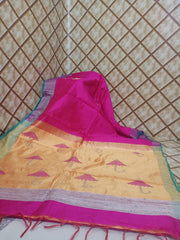 Tussar dupion silk saree SILK ZONE