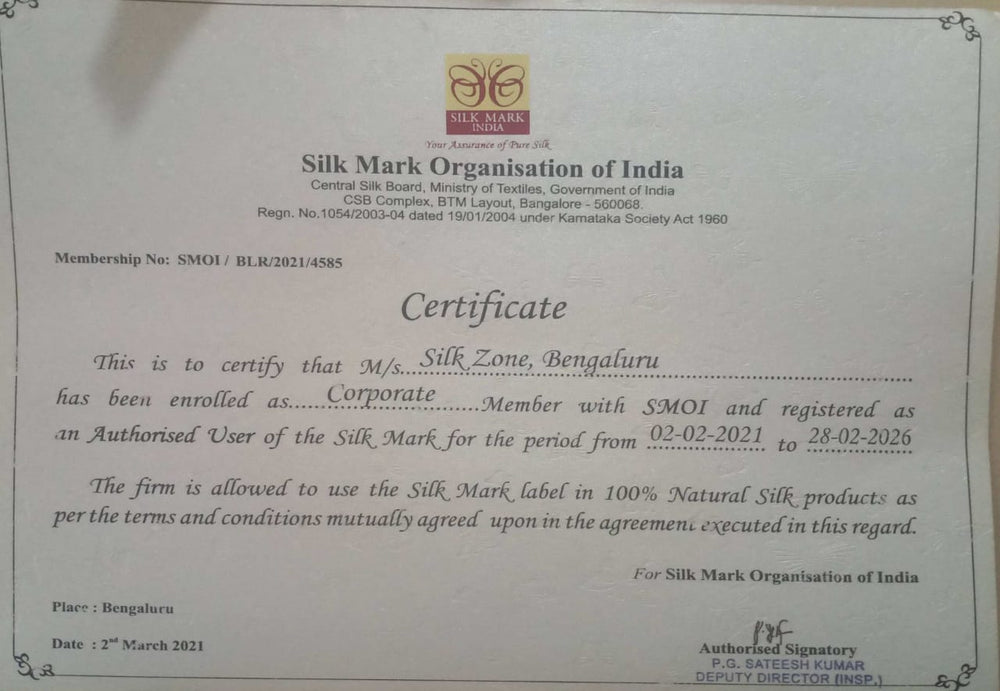 Tussar silk Saree SILK ZONE