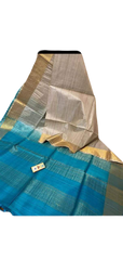 Pure Tussar Silk print saree