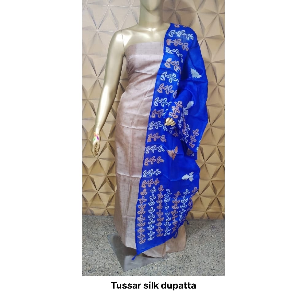 Tussar silk dupatta WEAVESHOW®