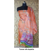 Tussar silk dupatta