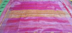 Tissue linen buta saree SILK ZONE
