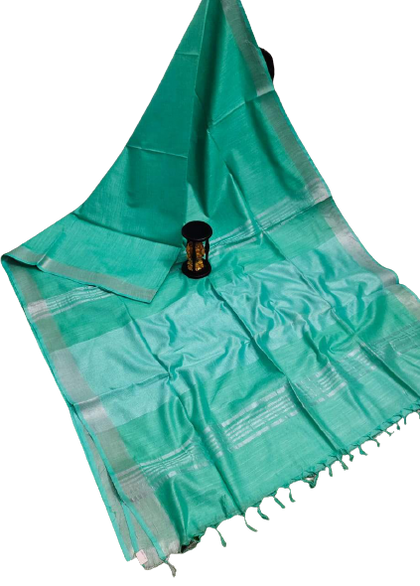 Khadi Linen Saree