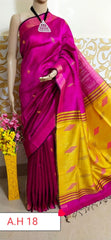 Tussar dupion silk saree SILKZONE
