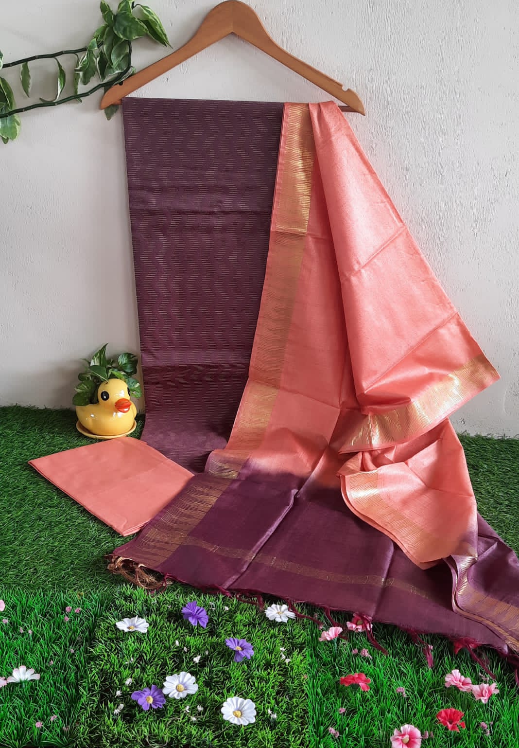 fancy soft silk suit SILK ZONE
