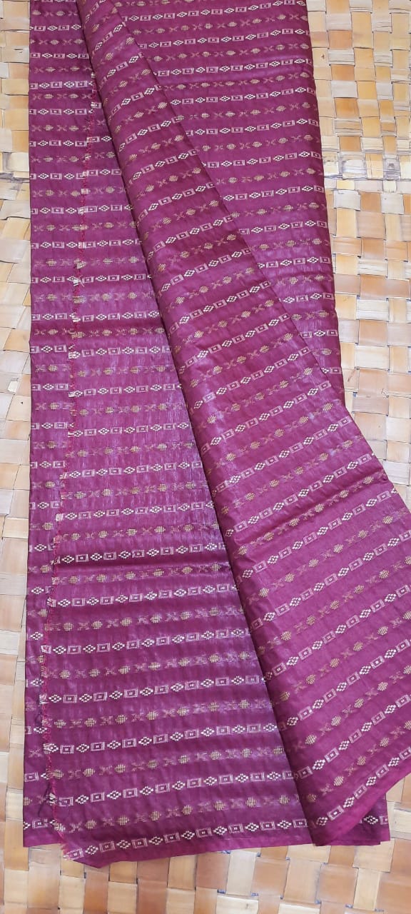 Katan diamond dupion fabric SILK ZONE