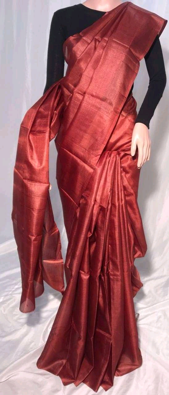 Pure tussar silk saree SILK ZONE