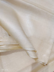 Pure tussar silk fabric SILK ZONE