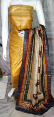 Pure tussar ghicha silk suit SILK ZONE
