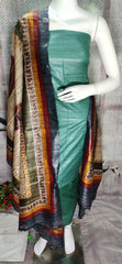 Pure tussar ghicha silk suit SILK ZONE