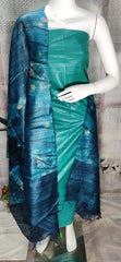 Pure tussar ghicha silk suit SILK ZONE