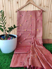 Cotton linen embroidery suit SILK ZONE