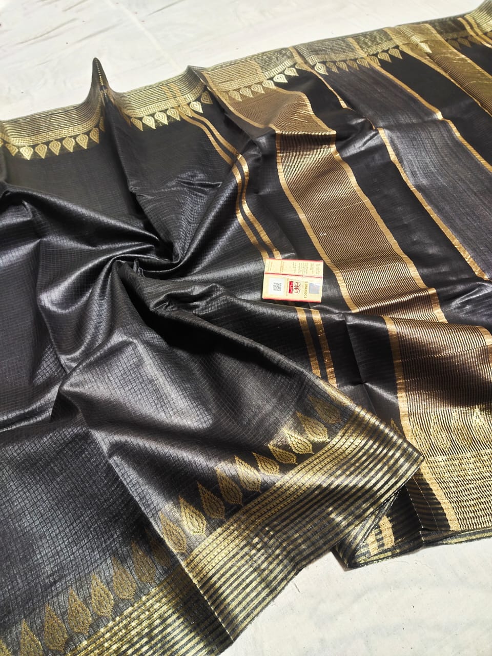Pure Silk Linen Saree SILK ZONE
