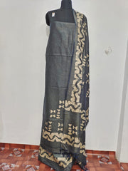 Cotton Dupion Batik Print Suit SILK ZONE