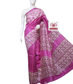 BISHNUPURI TUSSRE SILK SAREE