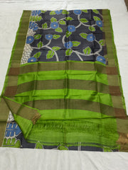 Pure Tussar Silk Saree
