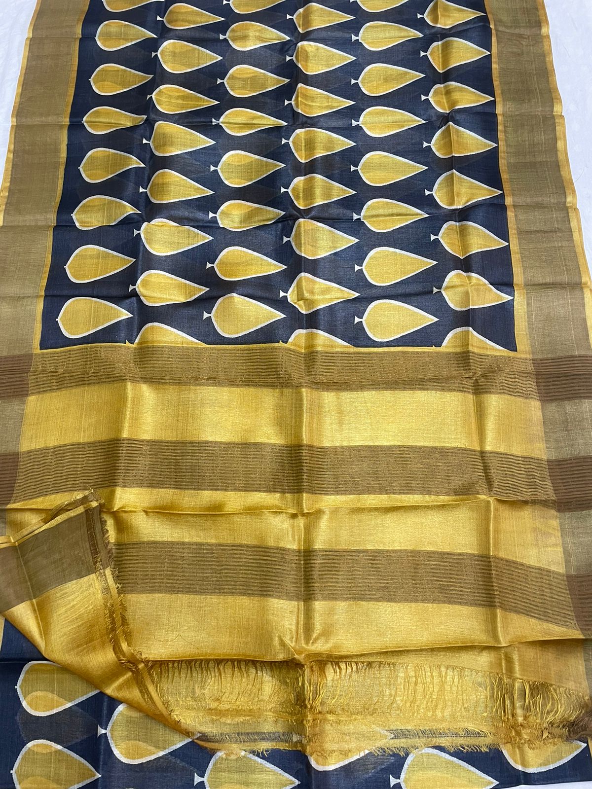 Pure Tussar Silk Saree