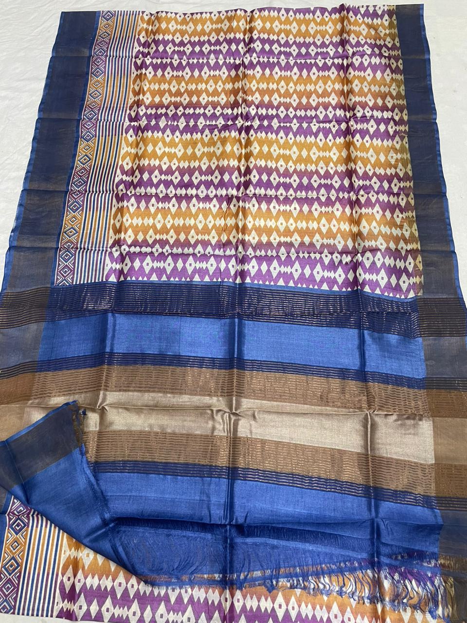 Pure Tussar Silk Saree
