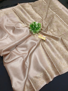 Pure tussar silk saree