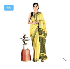 Tussar ghicha silk saree