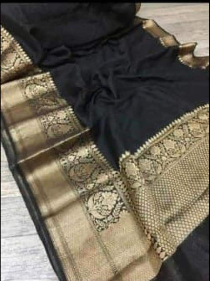Organza Embroidry working saree