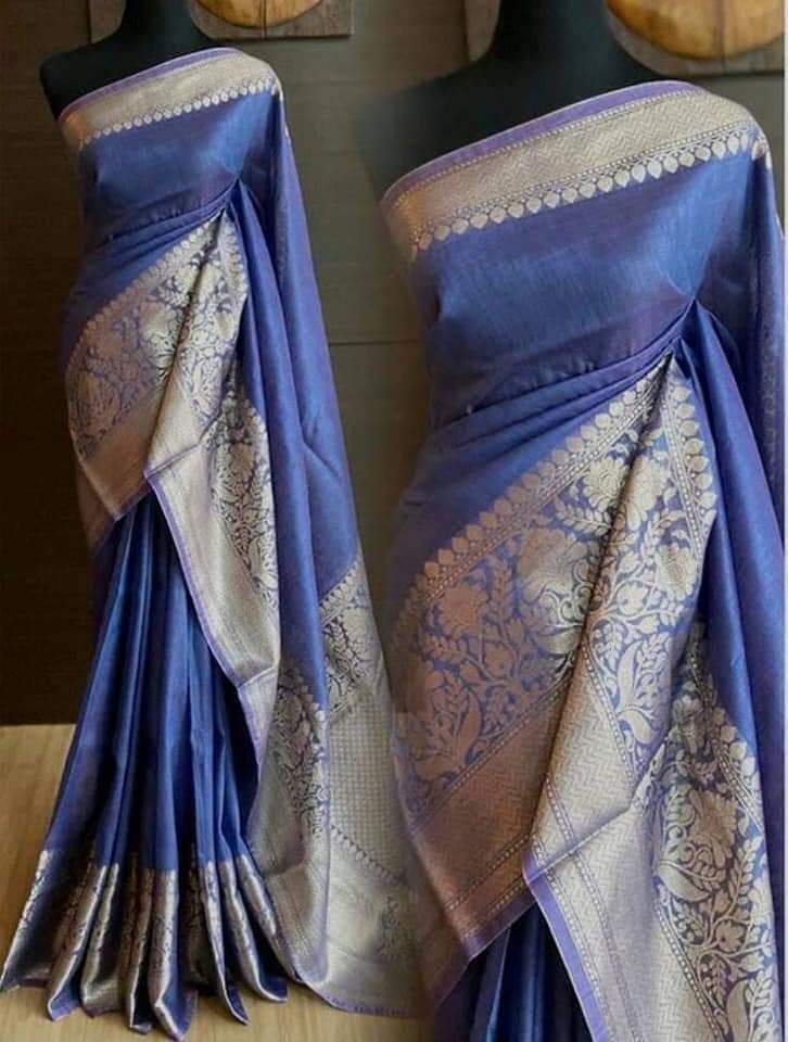 Organza Embroidry working saree