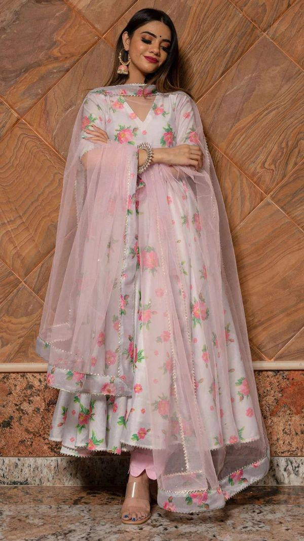 Kurti Pant Dupatta Set