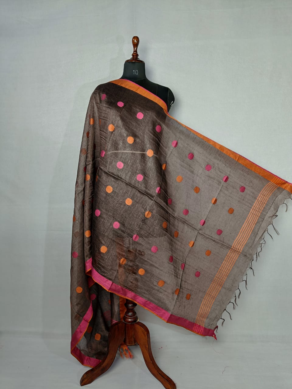 Khadi linen dupatta