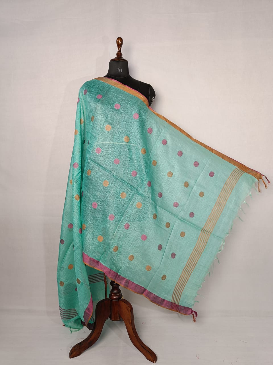 Khadi linen dupatta