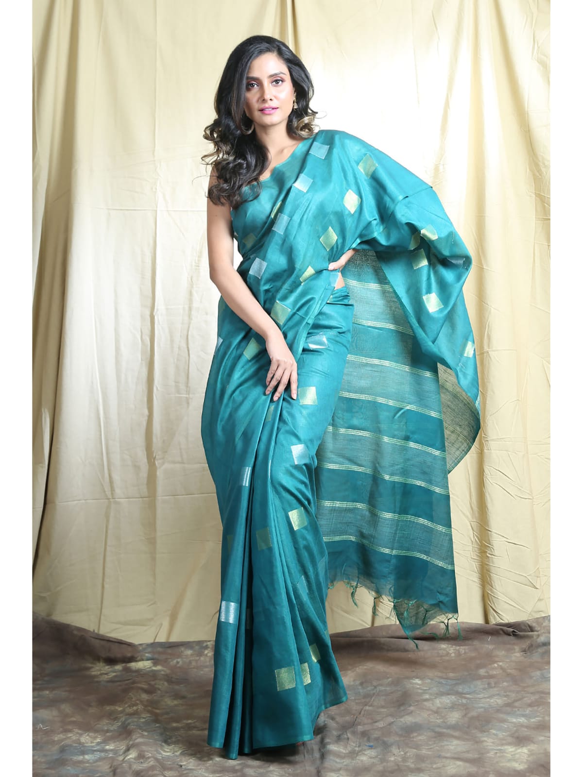 Semi katan silk saree