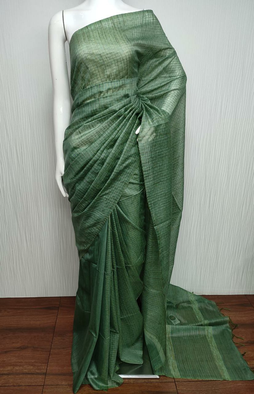 Kota plane silk saree