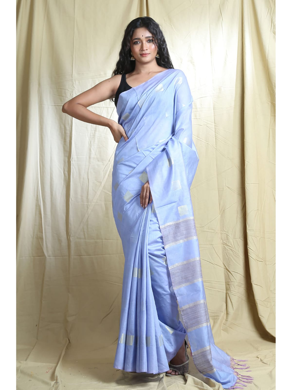 Semi katan silk saree