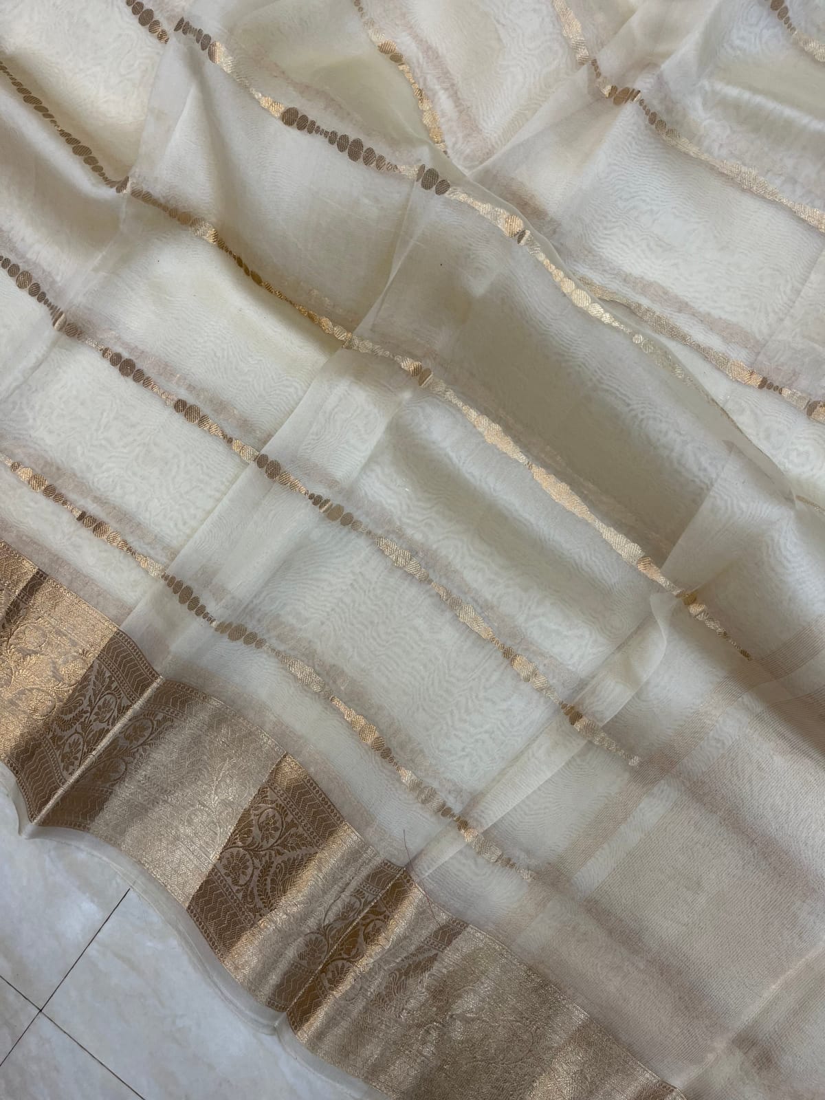 Organza saree