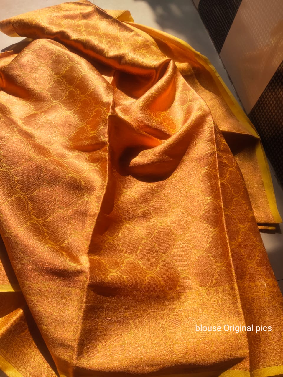 Banarasi katan buta saree