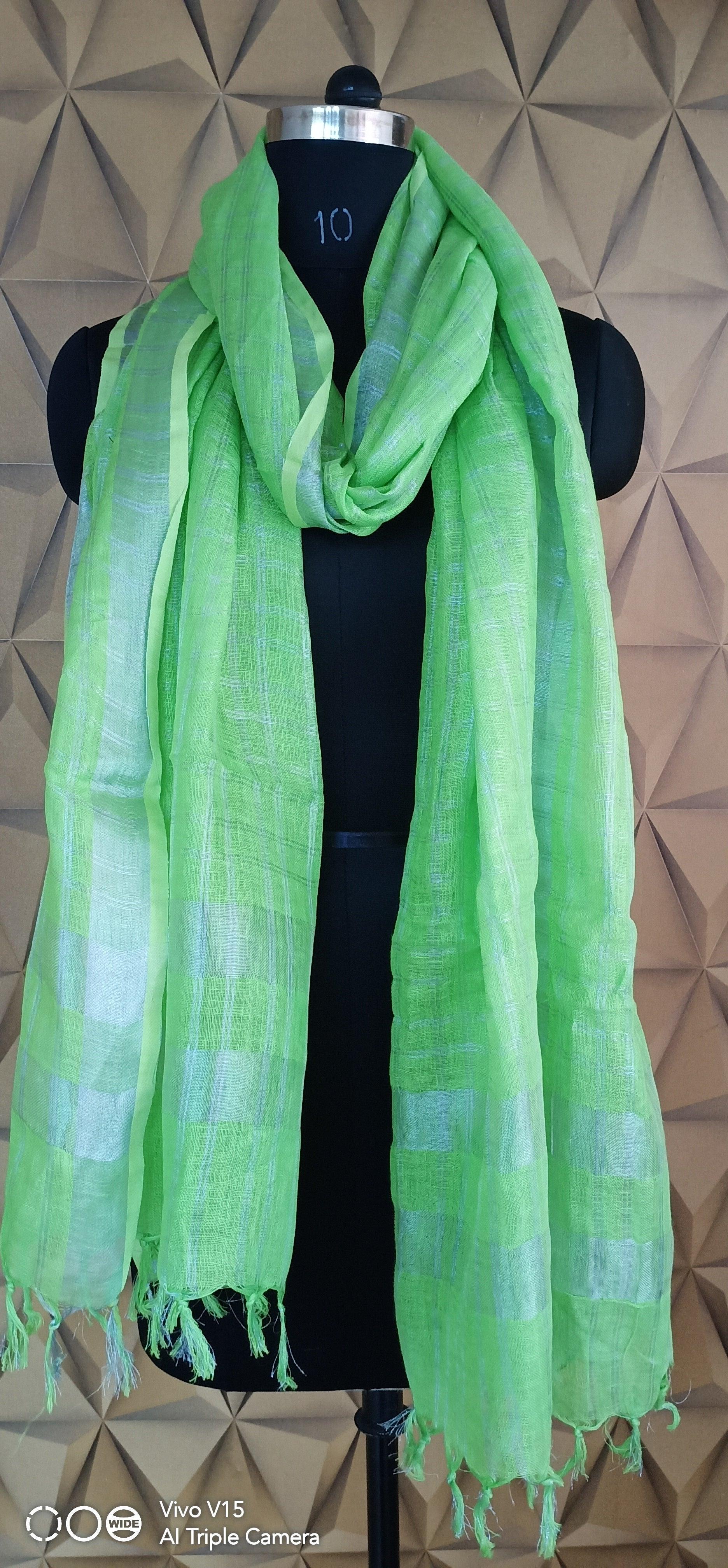 Linen plain duptta silkzon.in