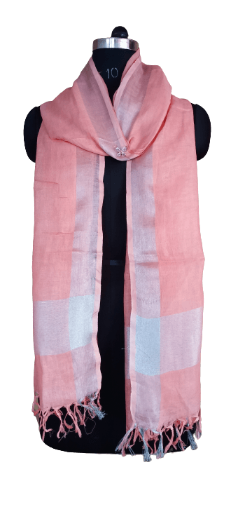 Linen plain duptta silkzon.in