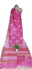 Pure Tussar Silk print saree
