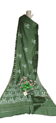 Pure Tussar Silk print saree