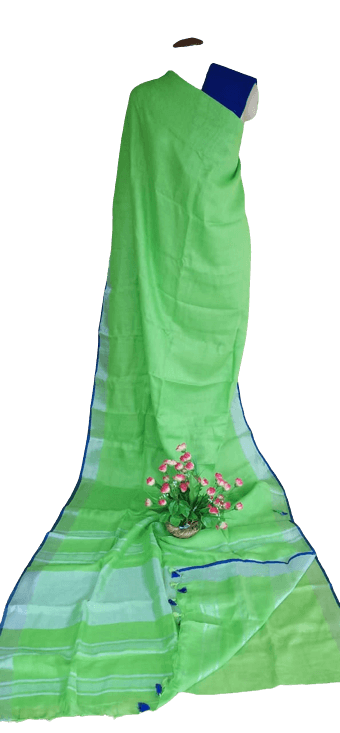 PURE LINEN SAREE SILK ZONE