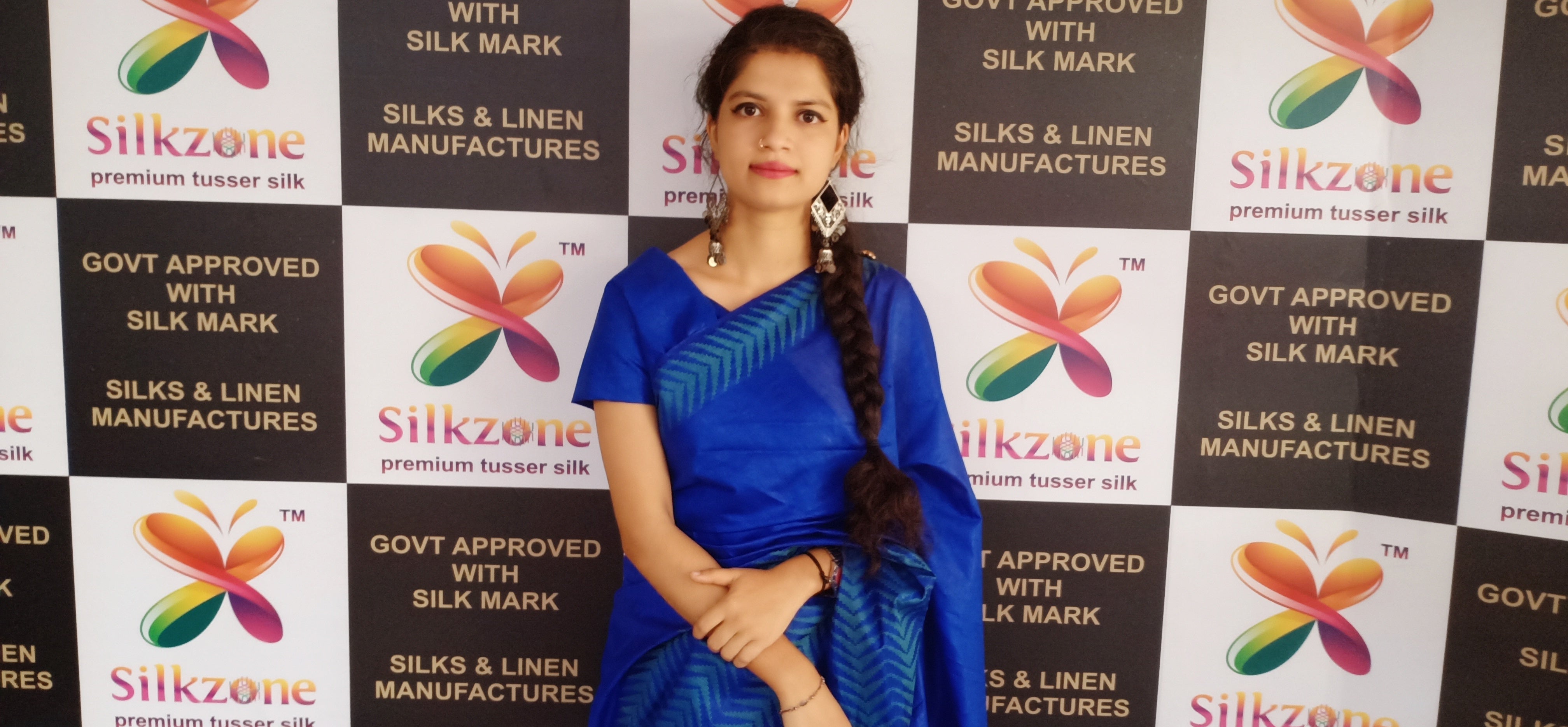Soft silk jacquard border saree SILK ZONE