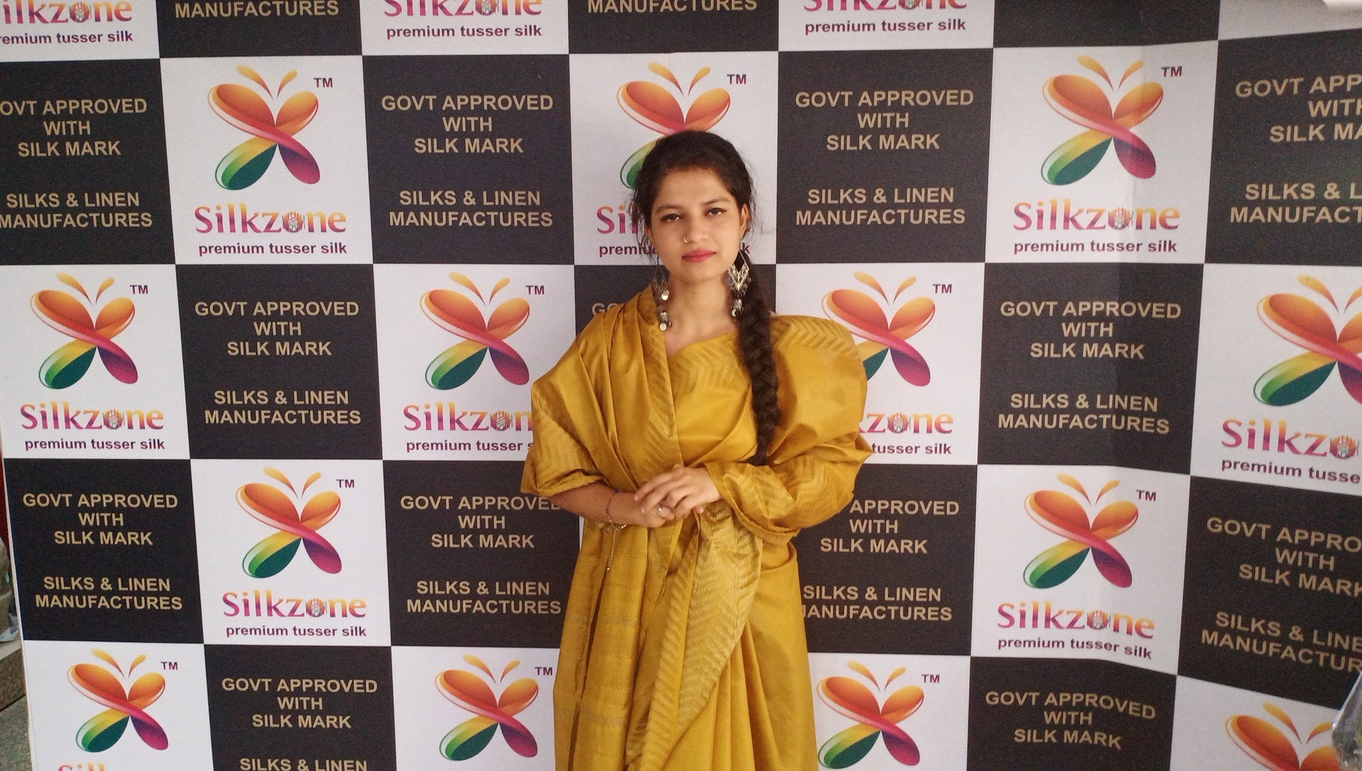 Soft silk jacquard border saree SILK ZONE