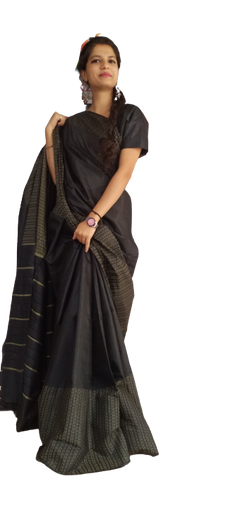 Soft silk jacquard borser saree