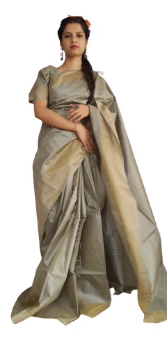Tussar Mumg Silk Saree