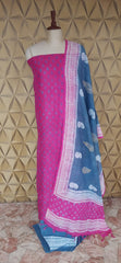 Linen printed suit New trendy linen printed suit