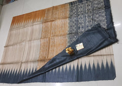 Tussar ghicha handloom silk SILK ZONE
